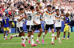 5-1领先库拉索！德国队成为本届世界杯首支打进5球的球队